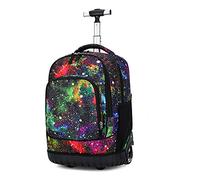 BOZONLI Bolsas Escolares Mochilas Escolares con Ruedas, Mochila Trolley Mochila Ruedas Equipaje Infantil niños Cabina de Equipaje Maleta Trolley para Niñas y Niños