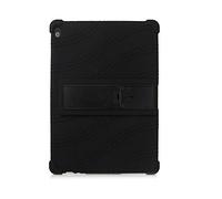 BOZONLI Genérico Silicona Funda Carcasa para Lenovo Tab P10 TB-X705F/N / M10 / X605 / X505 Tableta de 10.1 Pulgadas, con Stand Función, Protectora Carcasa Cover Case para Tableta, Negro