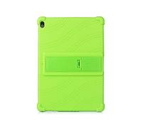 BOZONLI Genérico Silicona Funda Carcasa para Lenovo Tab P10 TB-X705F/N / M10 / X605 / X505 Tableta de 10.1 Pulgadas, con Stand Función, Protectora Carcasa Cover Case para Tableta, Verde