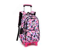 BOZONLI Mochilas Escolares con Ruedas, Bolsas Escolares con Ruedas Niña Mochilas Escolar Trolley para Niñas Estuches Escolares para Niñas y Niños