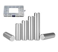 BOZONLI Pasadores Cilíndricos, Pasadores de Ajuste, Pernos de Fijación, Acero Inoxidable, Pasadores Tolerancia M2 M3 M4, 300 Unidades