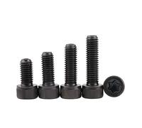 BOZONLI Tornillos de Cabeza Torx de Cabeza de Copa ad Alta Resistencia, Pernos de Cabeza Allen, M10×35mm,5 pz