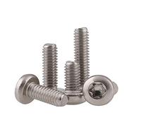 BOZONLI Tornillos Torx de Cabeza Redonda Tornillos de Acero Inoxidable M3×12mm,100 pcs