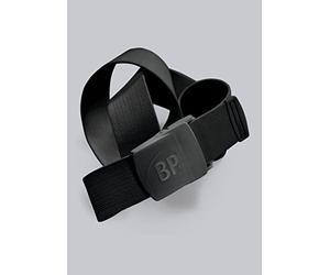 BP 1067-001-0032 Cinturón inflamable pesado, 58% poliéster/23% modacrílico/19% algodón, negro, tamaño 130