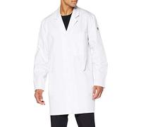 BP 1310 - Bata de algodón para hombre (talla 52/54), color blanco