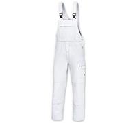 BP 1482 - Peto de trabajo (algodón), color azul, 62, Blanco