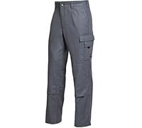 BP 1486-060 - Pantalón de trabajo para hombre (algodón puro, talla 44), color gris oscuro