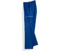 BP 1605-559-13-60n - Pantalones de Trabajo con Parte Trasera elástica, 245,00 g/m², Mezcla de Tela, Color Azul Real, 60n