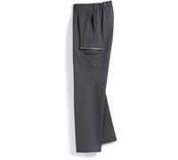 BP 1605-559-53-60n - Pantalones de Trabajo con Parte Trasera elástica, 245,00 g/m², Mezcla de Tela, Color Gris Oscuro, 60n