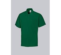 BP 1612-181-74-2XL - Polo unisex de manga 1/2, cuello de polo con botones, 70 cm, 220,00 g/m², mezcla de tejidos, color verde, 2XL