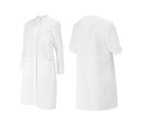 BP 1614-130-21-44n Abrigo Mujer Manga Larga Cuello Alto 205,00 g/m² Algodón Puro Blanco, 44n