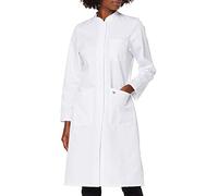 BP 1614-485-21-32n Abrigo Mujer Manga Larga Cuello Alto 215.00 g/m² Mezcla de Telas Blanco, 32n