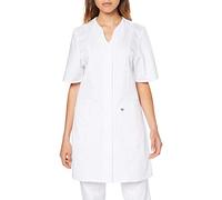 BP 1640-485-21-36n - Chaqueta para mujer, manga 1/2, cuello en V con botón de presión, 215,00 g/m², mezcla de tela, color blanco, 36n