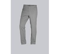 BP 1645-801-33-2XLn - Pantalón unisex con cintura elástica en la cintura, mezcla de tejidos de 215,00 g/m², diseño de cuadros blancos y negros, 2XLn