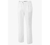 BP 1647 400 - Pantalones para mujer (tejido mixto, 52 L), color blanco