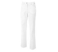 BP 1662 686 - Pantalones vaqueros para mujer (tejido mixto, con parte elástica, talla 4N), color blanco