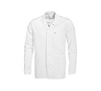BP 1670-500-21-4XLn Chaqueta unisex, manga 1/1 con abertura ajustable en el puño, mezcla de tejidos de 210,00 g/m², blanco, 4XLn