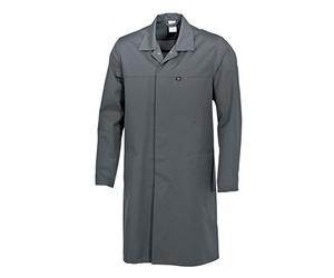 BP 1673-500-53-XLl - Abrigo unisex de manga 1/1 con ranura ajustable en el puño, mezcla de tejidos, 210,00 g/m², color gris oscuro, XL