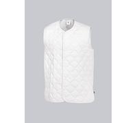 BP 1683 665 - Chaleco acolchado unisex (tejido mixto, talla L), color blanco