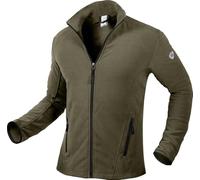 BP 1694-641-73-3XL - Chaqueta de forro polar para hombre, cuello alto y brazos, 275,00 g/m², 100% poliéster, color verde oliva