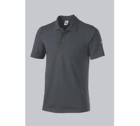 BP 1712-230-0056-XL - Polo Unisex de Manga Corta (Cuello de Polo con Tira de Botones, 70 cm, 195,00 g/m2, algodón elástico), Color Gris Antracita