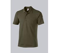 BP 1712-230-73-XL - Polo Unisex de Manga 1/2, Cuello de Polo con Botones, 70 cm, 195,00 g/m², algodón elástico, Color Verde Oliva, XL