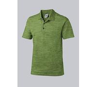 BP 1712-232-178-XL - Polo unisex de manga larga, cuello de polo, 195,00 g/m2, mezcla de tela con elástico, color verde espacial