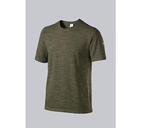 BP 1714-235-73 Essentials - Camiseta unisex, algodón, poliéster y elastano, talla M, color verde oliva