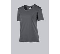 BP 1715-234-0056-S - Camiseta para Mujer, Manga 1/2, Cuello Redondo, Longitud 62 cm, algodón 170,00 g/m², Color Gris Antracita