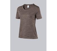 BP 1715-235-400-S - Camiseta para mujer (manga corta, cuello redondo, 170,00 g/m2, mezcla de tela elástica, talla S)