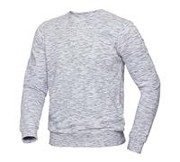 BP 1720-294-0021 Essentials - Sudadera unisex (algodón y poliéster, talla 4XL), color blanco espacial
