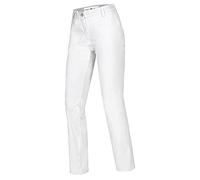 BP 1734-130-0021-36n - Pantalón Chinos para Mujer con Bolsillos, 205,00 gm², algodón Puro, Color Blanco, 36n