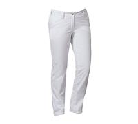 BP 1734-686-21-46l - Chino para mujer, tejido elástico, 230,00 g/m², mezcla de tejidos con elástico, color blanco, 46 l