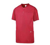 BP 1739-435-188-3XL - Túnica unisex Comfort de manga 1/2, insertos de piqué y sistema de elevación de brazos, mezcla de tejidos de 180,00 g/m², coral, 3XL