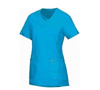 BP 1762-241-0114-Sn - Bolsa de tela superligera para mujer, 49% algodón, 48% poliéster, 3% elastolefina, color azul, talla S