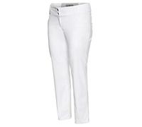 BP 1766-686-0021-20L Stretch Stretch Stretch Shape Fit Pantalón para mujer, 48% algodón, 48% poliéster, 4% elastolefina, color blanco, 20l tamaño