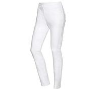 BP 1767-311-0021-48n - Pantalones ajustados para mujer, tejido elástico, 260,00 g/m², mezcla de tejido elástico, color blanco, 48N