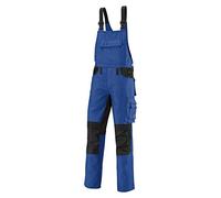 BP 1791-555-13-54n - Peto con tirantes elásticos con cierre de clip, 295,00 g/m², mezcla de telas, color azul y negro, 54N