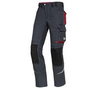 BP 1803 720 - Pantalones de trabajo para hombre, varios tamaños, color antracita/rojo/54 S