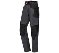 BP 1820-565-5632-33n - Mezcla de tela con pantalones de trabajo para hombres, cintura alta en la espalda, 65% poliéster/35% algodón, antracita/negro, talla 33 N