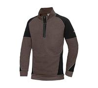 BP 1828-293-4032-XS - Sudadera de manga larga con cremallera, 60% algodón, 40% poliéster, faldos/negro, talla XS