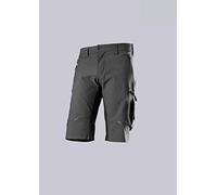 BP 1863-620-5632 Workwear - Pantalón corto de trabajo para hombre, superelástico, poliamida y elastano, color antracita/negro, talla 42n