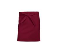 BP 1902-400-82-75/59 Bar Apron Long 215.00 g/m² Fabric Mix Wine Red 75 x 59 cm (3 unidades en un paquete)