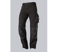 BP 1972-031-0009 Workwear - Pantalones vaqueros unisex, algodón y elastano, color negro, talla 28/32