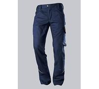 BP 1980-570-110 - Pantalón de trabajo para hombre (poliéster y algodón, talla 58s), color azul