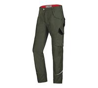 BP 1980-570-73 Workwear - Pantalón de trabajo para hombre (poliéster y algodón, talla 44n), color verde oliva