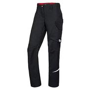BP 1981-570-32 Pantalones de trabajo estrechos para mujer - Silueta delgada - Material elástico - Cintura elástica - 65% poliéster, 35% algodón - Ajuste regular - Talla: 52n - Color: negro