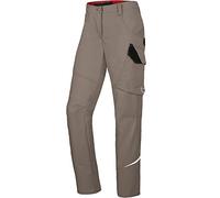 BP 1981-570-50 Pantalones de trabajo estrechos para mujer - Silueta delgada - Material elástico - Cintura elástica - 65% poliéster, 35% algodón - Ajuste regular - Talla: 40n - Color: nogal