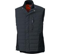 BP 1986-570-56 - Chaleco térmico - silueta delgada - cuello alto - forro térmico - 65% poliéster, 35% algodón - ajuste estándar - talla: 3XL - color: antracita
