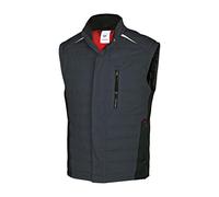 BP 1986-570-56 Workwear - Chaleco térmico para hombre, poliéster y algodón, color antracita, talla XS